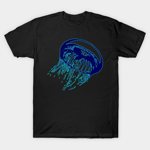 Fluorescent Jellyfish T-Shirt by I3DM